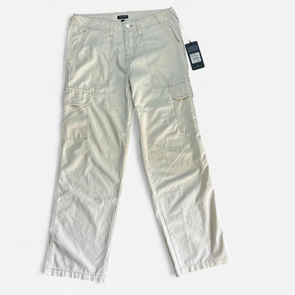 White cargo pants nwt